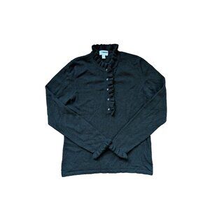 Charter Club Size L Black 100% Cashmere sweater women